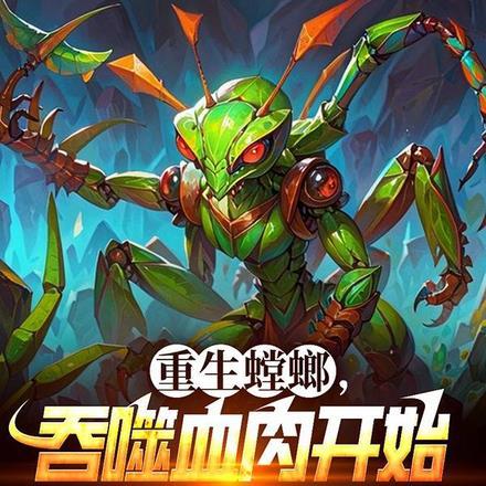 重生螳螂,吞噬血肉开始无限进化